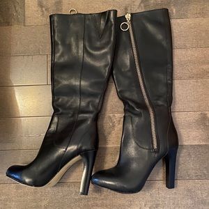 Leather boots new size 35